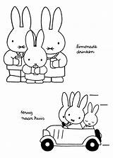Miffy Coloring Pages Tv Series Picgifs ミッフィー Coloringpages1001 Kiezen Bord sketch template