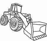 Loader Coloring Front End Excavator Drawing Pages Getdrawings Wheel Getcolorings Color sketch template