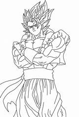 Dragon Ball Coloring Pages Trunks Printable Goten Getcolorings Getdrawings Color sketch template