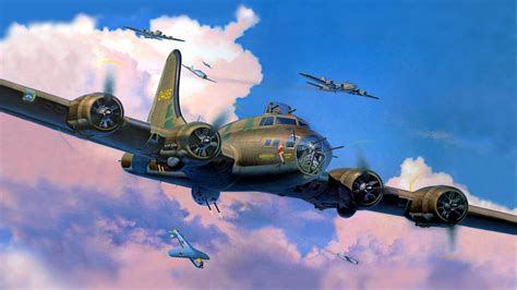 1943 b 17 memphis belle box art revell aviation of world war ii aviation art、aviation、ww2
