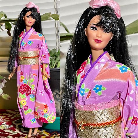 barbie doll japanese dotw collector edition 1995 etsy