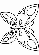Schmetterling Malen Lass Uns sketch template