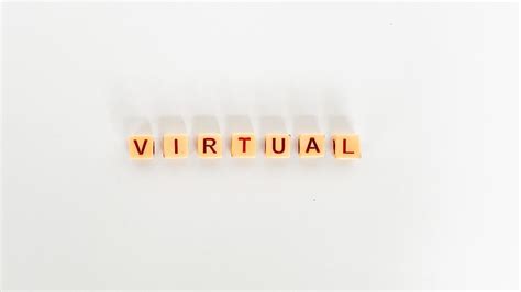 word virtual  stock photo  vecteezy