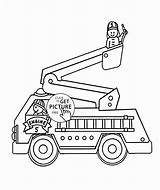 Blippi Firetruck Ambulance sketch template
