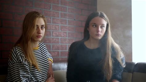 vape lgbt teenagers bisexual lesbian stock footage video