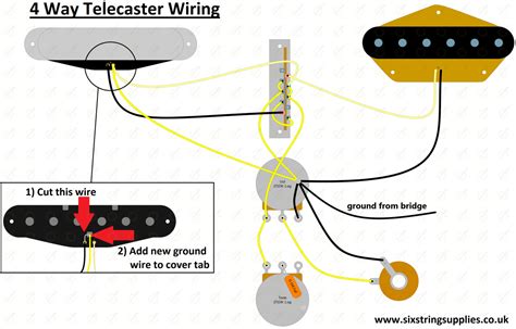 telecaster  pickup wiring diagram rothstein guitars  tone    player