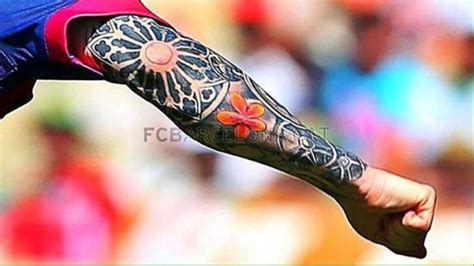 La Verdad Sobre El Tatuaje De Messi En El Brazo Su Hijo La Historia