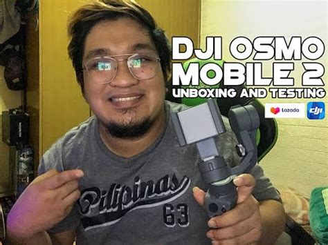 dj osmo mobile  unboxing demo youtube