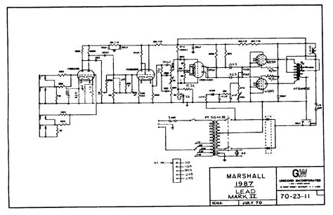 marshall schematic  electronics forum