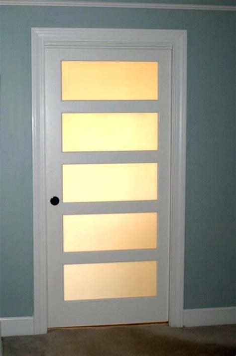 Interior Doors With Frosted Glass Panels To Be Considered Or Not