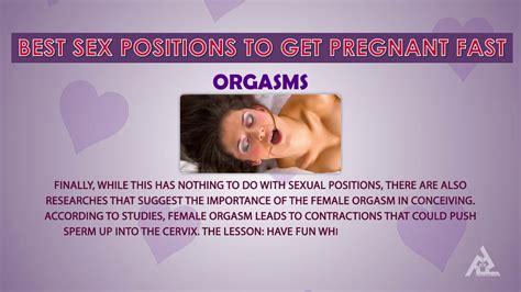 to get pregnant positions