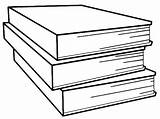Books Coloring Pages Stacked Getdrawings Drawing sketch template