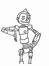 Coloring Robots Robot Pages Cute Disguise Steel Real Getdrawings Rodney Getcolorings Printable Template Color sketch template
