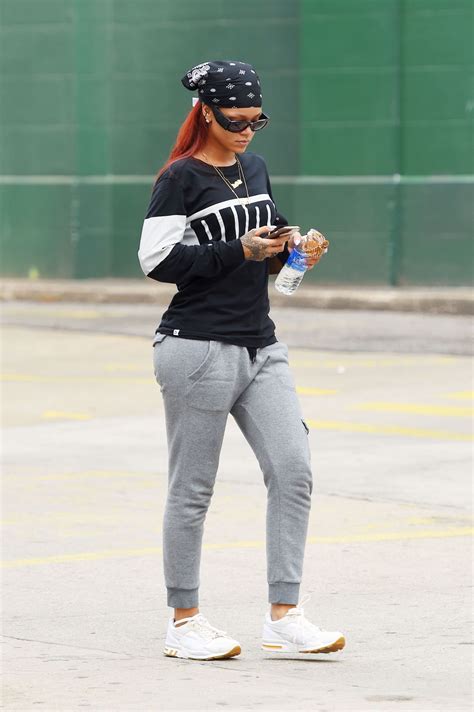 Rihanna Street Style Out In New York City May 2015