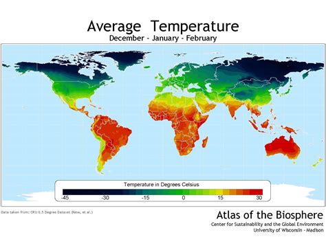world average temperature december january february  rmapporn