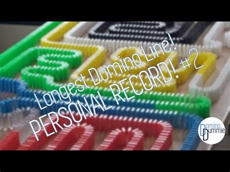 personal record  domino   dominoes dominodummies youtube
