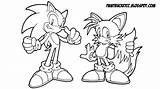 Sonic Tails Coloring Pages Printable Hedgehog Knuckles Paint Pixel Clip Color Print Line Getcolorings Bucket Getdrawings Colorings Template sketch template
