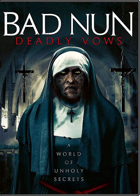 Bad Nun Deadly Vows Dvd Itn In 2020 Horror Movies Nuns Horror