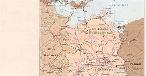kaart duitsland en bondslanden kaart oost duitsland ddr en oost berlijn