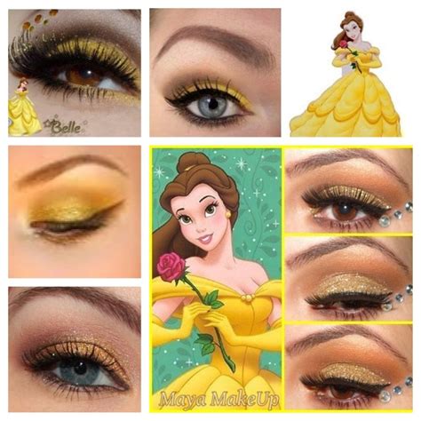 Princess Belle Make Up Ideas Disney Princess Makeup Belle Makeup