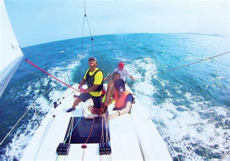 sailing has become a popular outdoor team building exercise in china pan ping for china daily