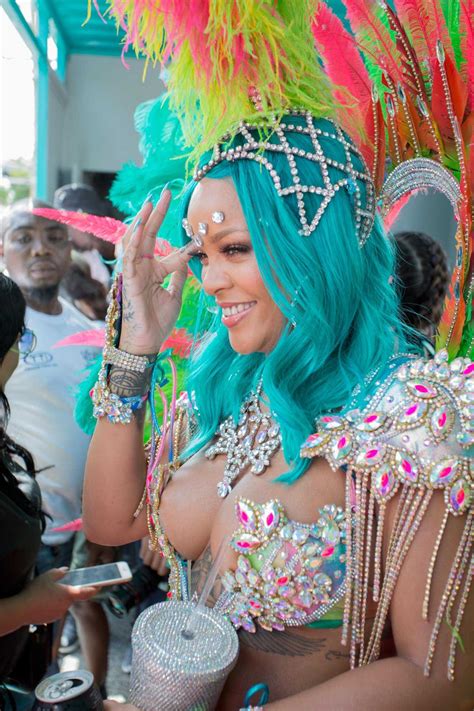 Rihanna Carnival Barbados 7 Sawfirst Hot Celebrity