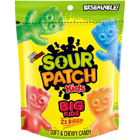sour patch kids big kids soft chewy candy  oz walmartcom