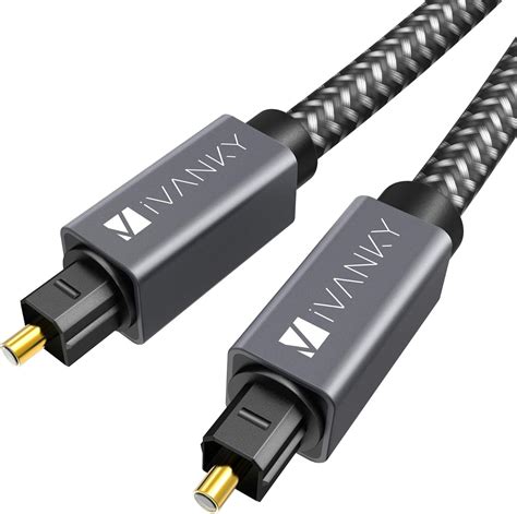 amazoncom optical audio cable ivanky slim optical cable digital