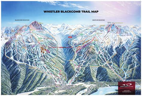 whistler blackcomb piste map trail map