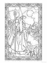 Wizards Wizard Wondrous Doverpublications sketch template