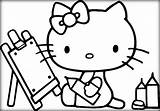 Hello Kitty Coloring Pages Printable Everfreecoloring sketch template