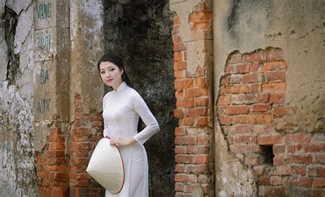 Wallpaper Id 1676904 Model Vietnamese Asian Ao Dai Women 1080p