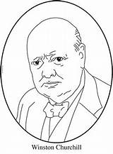 Winston Churchill Coloring Drawing Poster Mini Clip Cordial Clips Drawings Created Paintingvalley sketch template