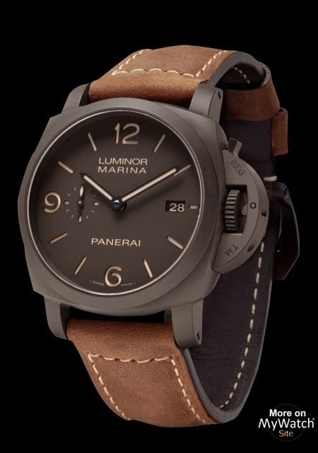 panerai watch luminor marina 1950 3 days automatic composite made of panerai composite leather