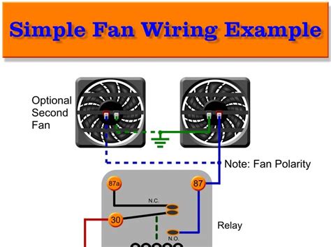 lovely electric fan relay wiring diagram