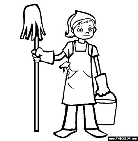 spring cleaning  coloring page health beauty pinterest