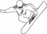 Snowboard Snowboarding Coloring Pages Drawing Snow Neige Printable Coloriage Sports Planche Board Boarding Supercoloring Color Winter Imprimer Getdrawings Skiing Choose sketch template
