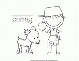 Coloring Appleseed Johnny Pages Printable Popular sketch template