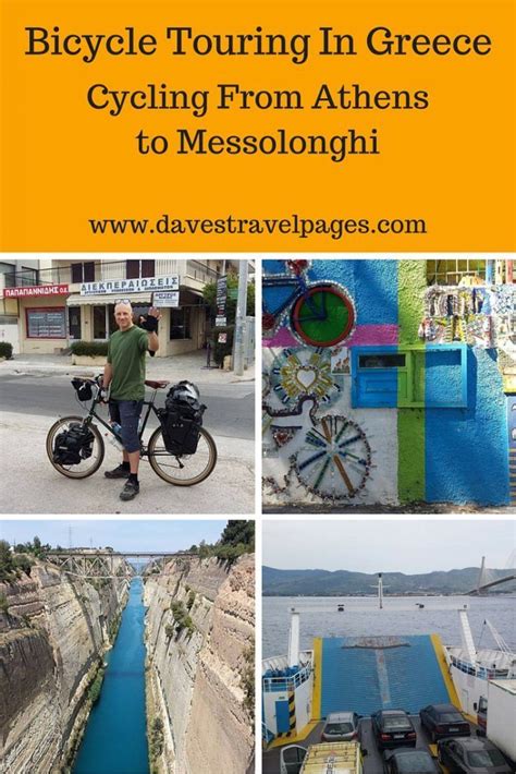bicycle touring  greece cycling  athens  messolonghi greece travel guide greece
