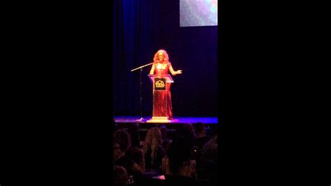 Tea Awards 2015 Ts Gina Hart Presenting Award Youtube