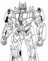 Coloring Pages Prime Optimus Transformers Transformer Printable Color Getcolorings Print Colorin Cool sketch template