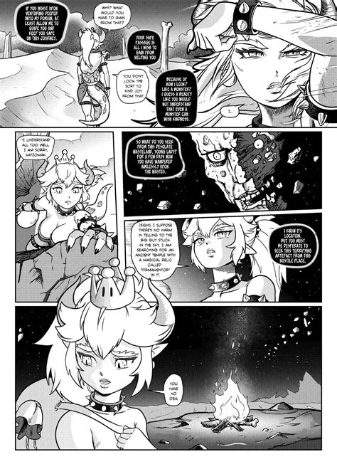 Pencils Bowsette Saga Vol 1 Mario Bros Porn Comics