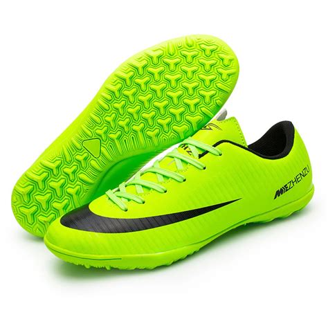 professional soccer cleats shoes  top tf adult kids soccer football