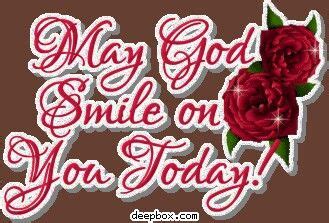 god smile   today floral poster night wishes god bless