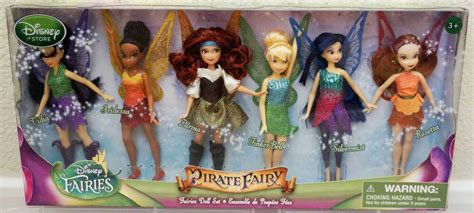 Disney Pirate Fairies Tinkerbell Mini Doll Set Zarina Fawn
