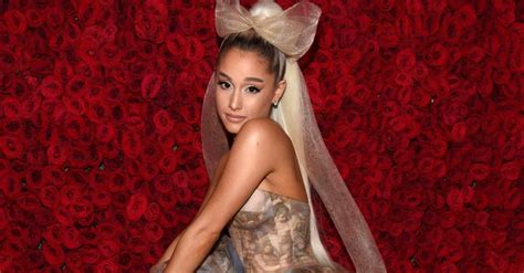 Ariana Grande Met Gala Dress 2018 Popsugar Fashion