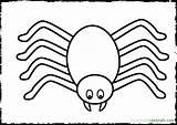 Spider Coloring Kids Pages Drawing Easy Simple Anansi Cartoon Color Drawings Step Print Drawn Getdrawings Cute Cliparts Paintingvalley Collection Comments sketch template