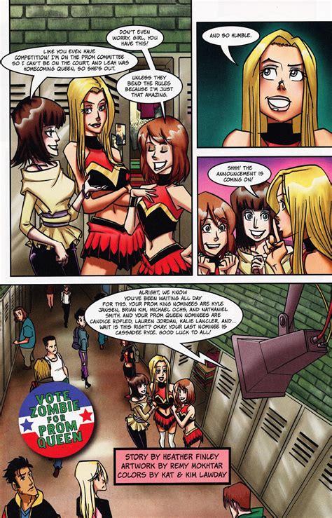 read online zombies vs cheerleaders comic issue 1