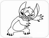 Lilo Disneyclips Grimacing sketch template