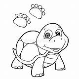 Coloring Print Paw Vector Pages Turtle Dog Drawing Getdrawings Illustration Head Dogs Cartoon Cute Getcolorings sketch template